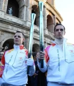 2026 Winter Olympics Milano Cortina Torchbearer Zipper Jacket For Unisex