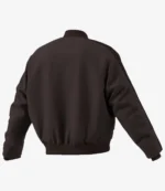 Adidas Chinese New Year 2026 3 Stripes Modern China Brown Padded Bomber Jacket For Unisex