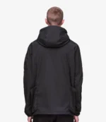 Casual Adidas 2025 SPZL FC Smock Black Hooded Jacket For Unisex