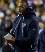 DeMeco Ryans Houston Texans 2025 Nike Sideline Pullover Hoodie For Unisex