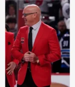 John MacLean New Jersey Devils Ring of Honor Red Blazer Jacket For Unisex