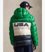 Milano Cortina 2026 Winter Olympics Polo Ralph Lauren Team USA Closing Ceremony Hawthorne Puffer Jacket For Unisex
