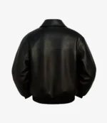 NYFF Premiere Marty Supreme Timothee Chalamet Leather Bomber Jacket For Unisex