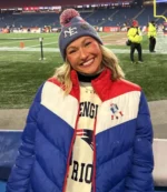 New England Patriots Multi-Color Puffer Jacket For Unisex