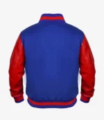 Kenneth Walker Arby’s Red Varsity Bomber Jacket