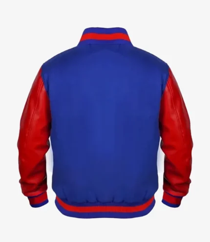 Kenneth Walker Arby’s Red Varsity Bomber Jacket