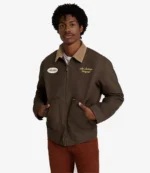 Wrangler x Stranger Things TV Series S05 Murray Bauman Brown Cotton Jacket