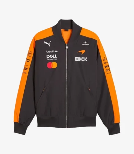 2026 McLaren F1 PUMA Team Bomber Jacket For Unisex