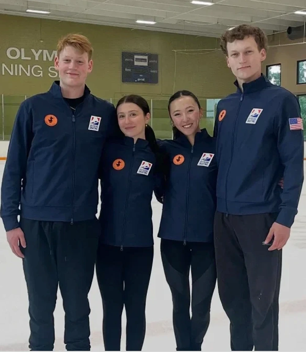 2026 Winter Olympics U.S. Figure Skating Save The Duck Team USA Jacket Unisex 2026 Winter Olympics U.S. Figure Skating Save The Duck Team USA Jacket