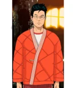 Unisex Adidas Orange Clot Wrap Puffer Jacket by Edison Chen