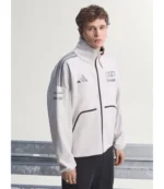 Adidas x Audi Revolut F1 Team Engineers & Marketing White Fleece Track Jacket