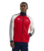 Unisex Arsenal Adidas 25-26 Red & White Track Jacket