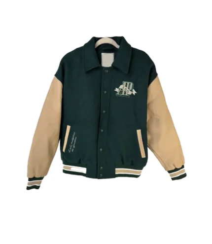 Unisex Audemars Piguet 150th Anniversary Green Varsity Jacket