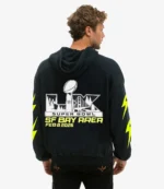 Aviator Nation x Super Bowl LX 2026 Black Pullover Hoodie