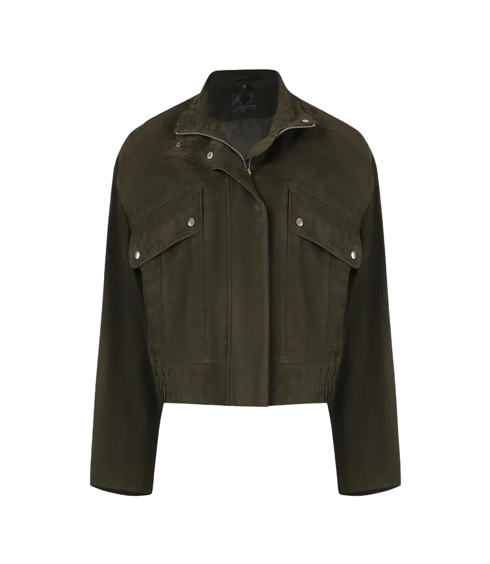 Bod And Christensen Suede Leather Jacket Unisex Bod And Christensen Suede Leather Jacket