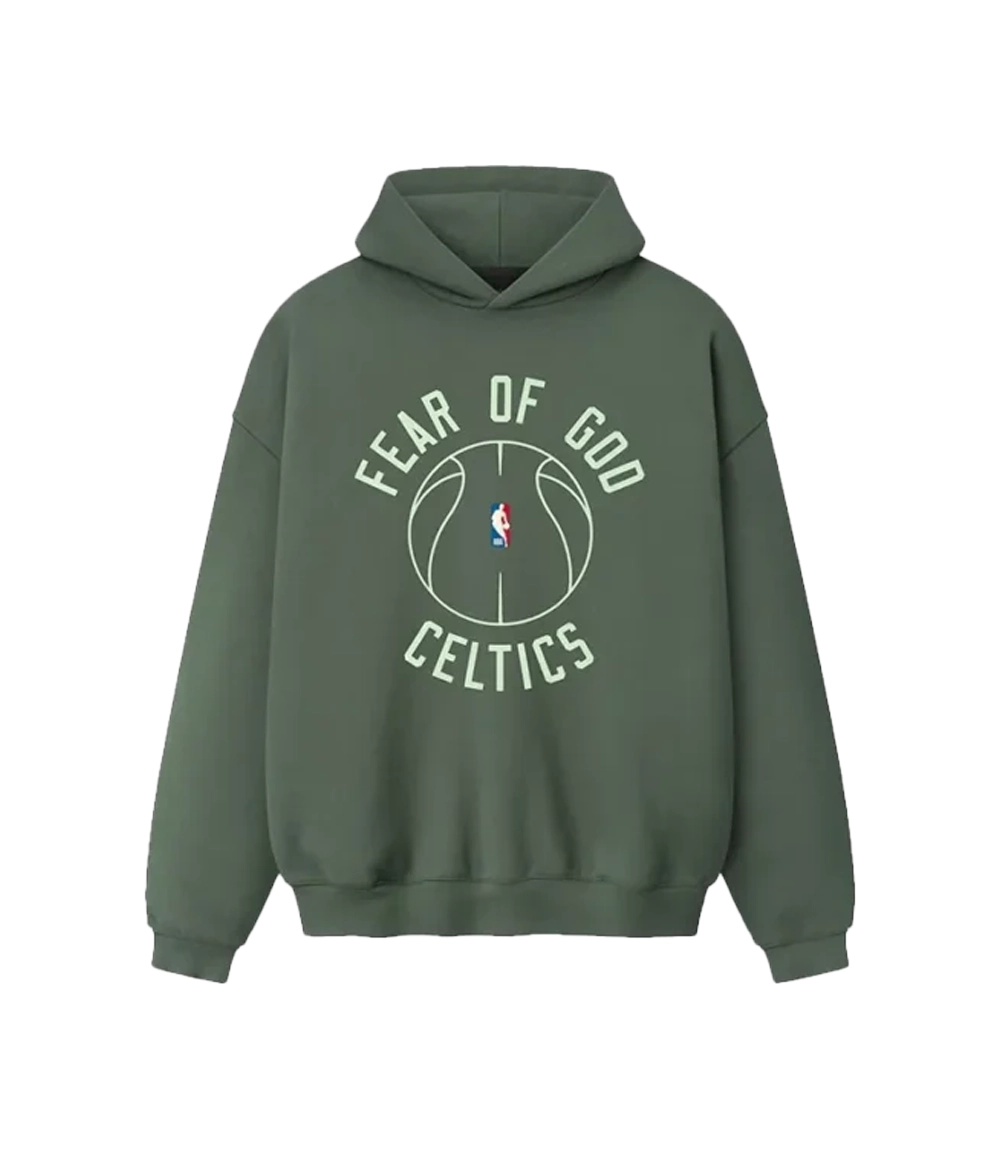 Boston Celtics Fear of God x Barkley L. Hendricks 90’s Green Hoodie Unisex Boston Celtics Fear of God x Barkley L. Hendricks 90’s Green Hoodie