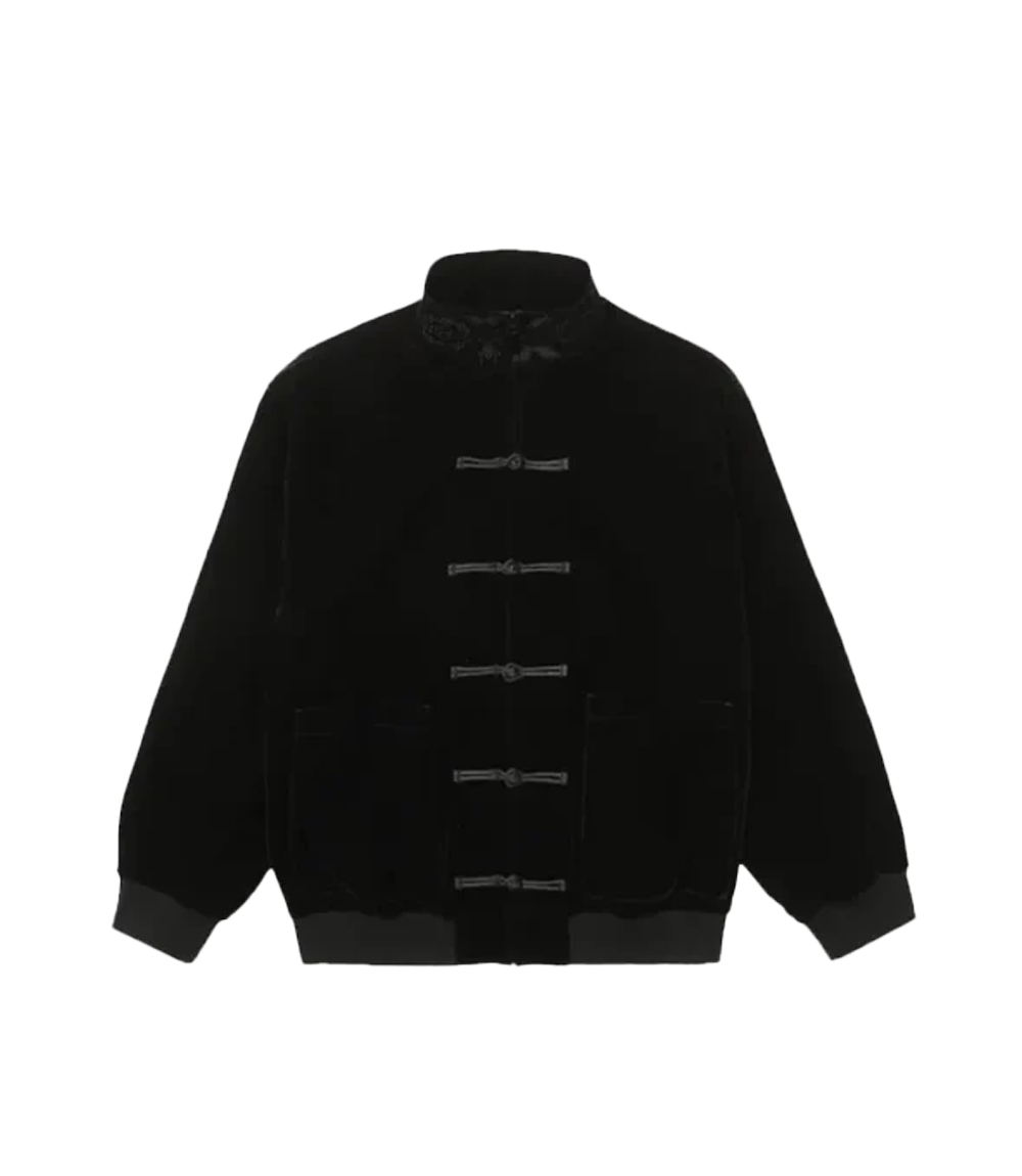 CLOT Velvet Black Jacket Unisex CLOT Velvet Black Jacket