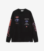 Carhartt WIP Audio Archives WIP Black Long-Sleeve T-Shirt For Unisex