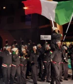 EA7 Emporio Armani Team Italy Milano Cortina 2026 Winter Olympics Opening Ceremony Bomber Jacket