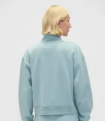 GAP VintageSoft 1969 Logo Half-Zip Sweatshirt Multicolor