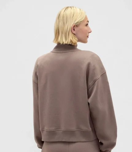 GAP VintageSoft 1969 Logo Half-Zip Sweatshirt