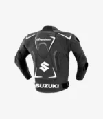 Hayabusa Black Motorbike Leather Racing Jacket