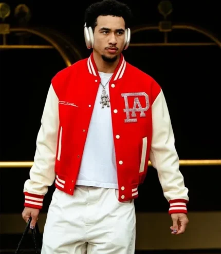 Unisex Jared McCain Louis Vuitton Wool Varsity Jacket