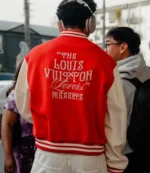 Jared McCain Louis Vuitton Wool Varsity Jacket
