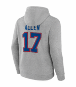 Josh Allen Buffalo Bills Pullover Hoodie 3