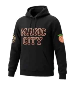 Magic City Atlanta Hawks Black Pullover Fleece Hoodie For Unisex