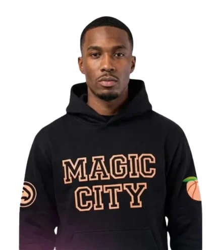 Magic City Atlanta Hawks Black Pullover Fleece Hoodie