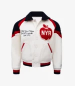 Miami New York Rangers 2026 Winter Classic Winter Classic Varsity Jacket For Unisex