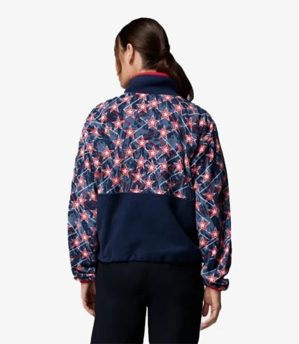 Milano Cortina 2026 Winter Olympics Columbia Team USA Fleece Jacket