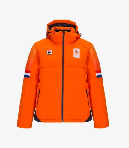 Unisex Milano Cortina 2026 Winter Olympics Opening Ceremony Team Netherlands Jutta Leerdam Puffer Jacket