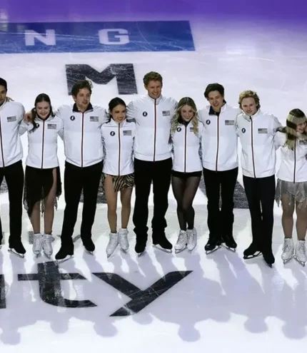 Milano Cortina 2026 Winter Olympics Save The Duck Team USA White Jacket