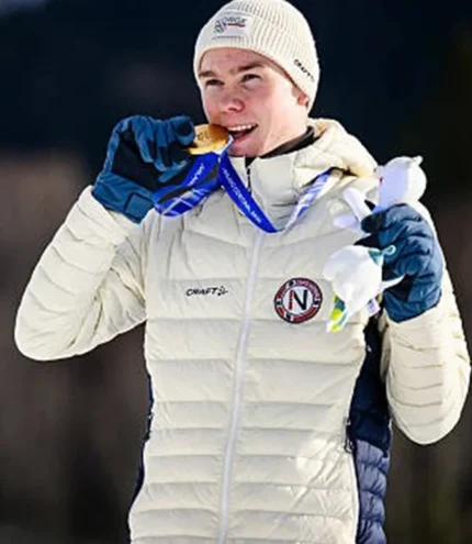 Milano Cortina 2026 Winter Olympics Team Norway Craft Light Down Puffer Jacket