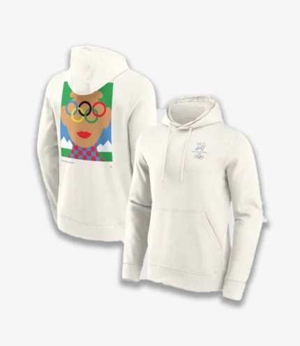 Unisex Milano Cortina Winter Olympics 2026 Iconic Poster Graphic Hoodie