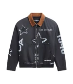 Unisex NBA All-Star 2026 Game Workwear Full-Zip Black Jacket