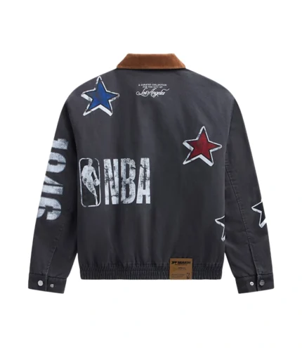 NBA All-Star 2026 Game Workwear Full-Zip Black Jacket