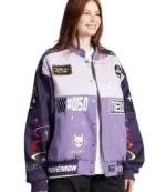 Unisex Pokémon × Jimmy Paul Mewtwo Designer Collaboration Jacket