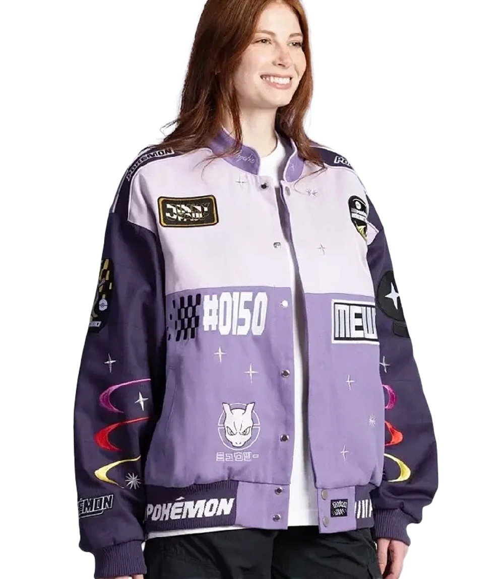 Pokémon × Jimmy Paul Mewtwo Designer Collaboration Jacket Unisex Pokémon × Jimmy Paul Mewtwo Designer Collaboration Jacket