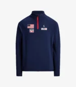 Unisex Polo Ralph Lauren Team USA Milano Cortina 2026 Winter Olympics Quarter Zip Fleece Pullover Jacket