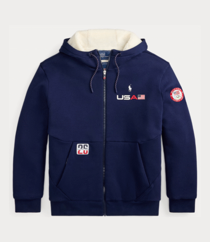 Polo Ralph Lauren Winter Olympics 2026 Team USA Sherpa Hoodie 1