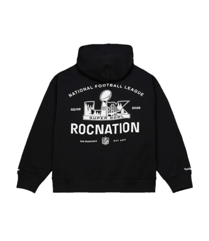 Unisex Roc Nation x Paper Planes Super Bowl LX 2026 Fleece Pullover Hoodie