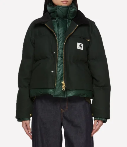 Sacai Carhartt WIP Duck Puffer Jacket