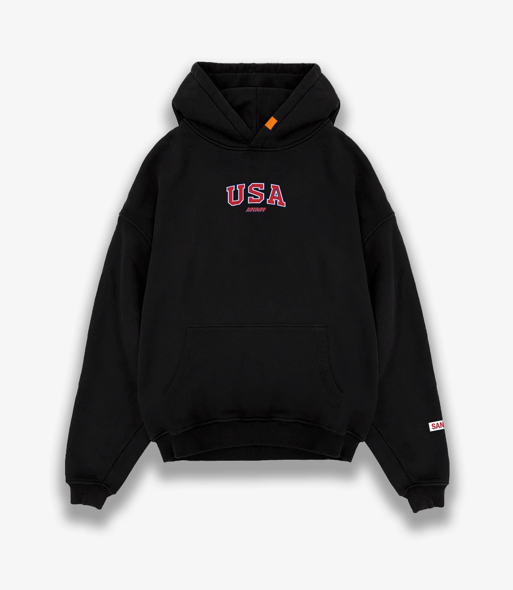 Sana Detroit Free Bird V2 Black Hoodie Sana Detroit Free Bird V2 Black Hoodie For unisex