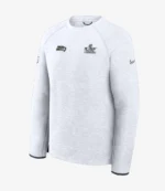 Seattle Seahawks Nike Heather Gray Super Bowl LX Opening Night Tech Fleece Sweatshirt