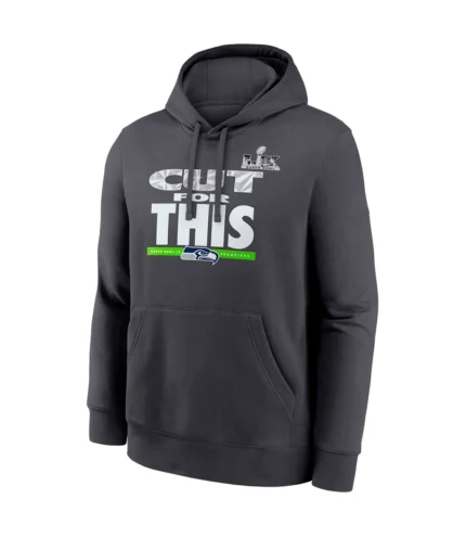 Super Bowl LX Champions Parade Seattle Seahawks Grey Hoodie