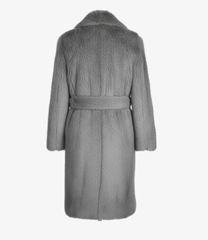 Super Bowl LX Halftime Show Bad Bunny Grey Fur Coat