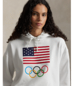 Team USA Polo Ralph Lauren Women's Fleece Hoodie 3